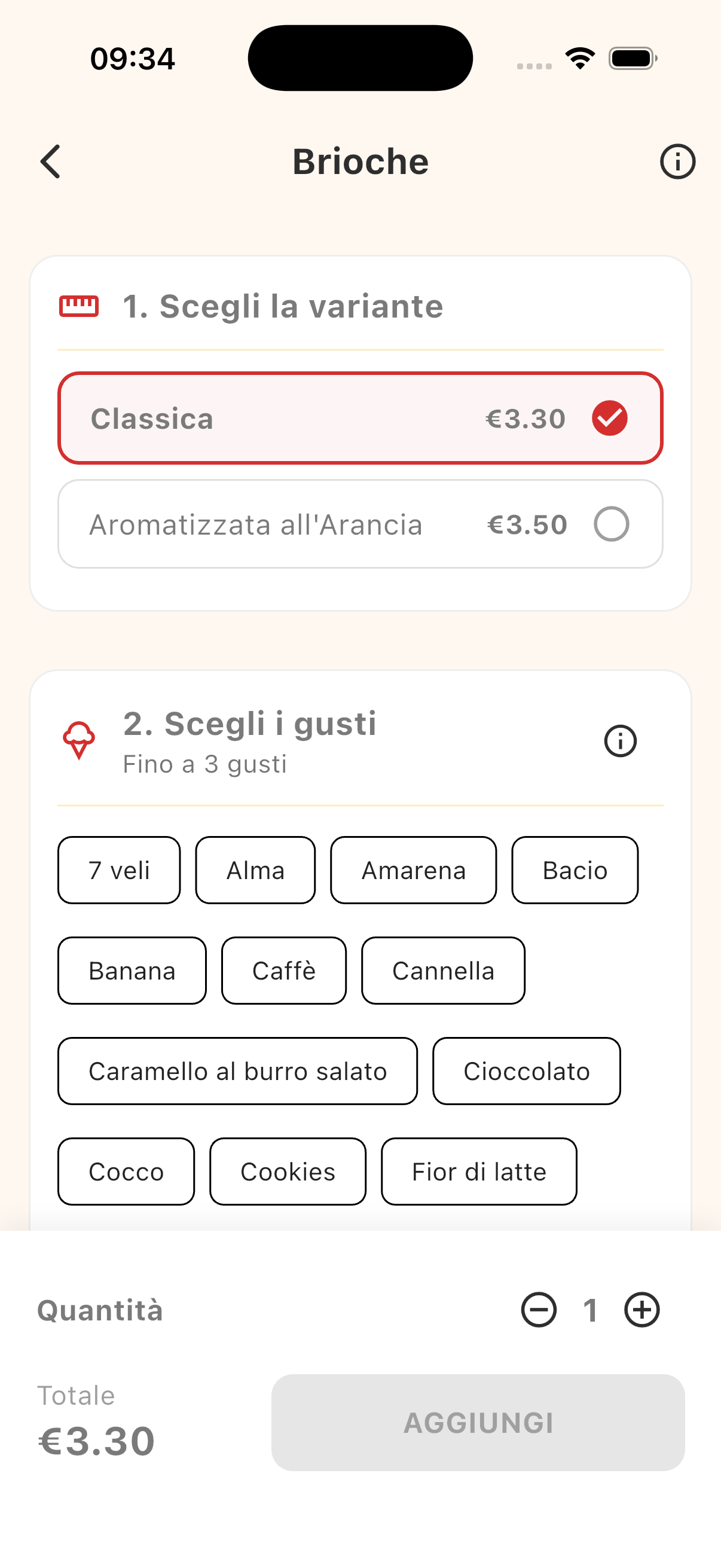 Screenshot Web App Sansone